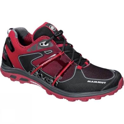 Zapatillas Running Mammut MTR 201 Pro Low Hombre - Rojas / Negras - Chile XJA312849